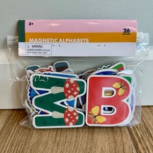 Target Bullseye Playground Magnetic Alphabet Letters 26 Ct - Classroom Magnets